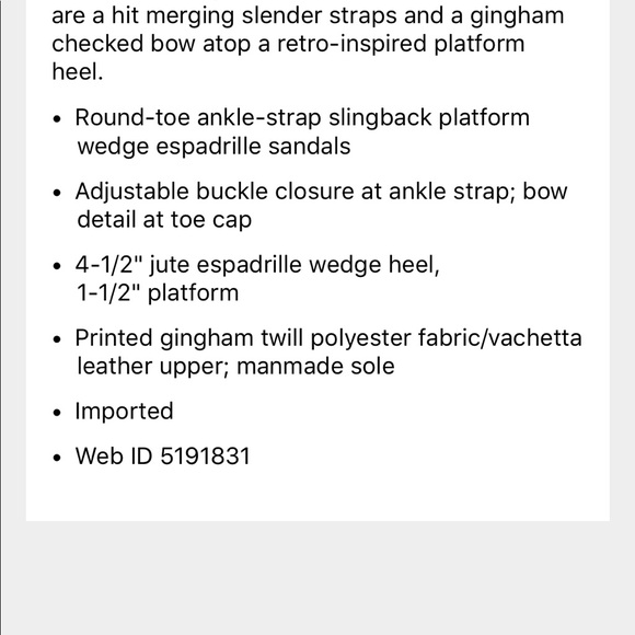 Pretty PIPPA Wedges textile - Picture 8 of 8